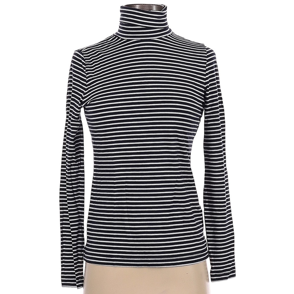 Banana Republic Stripe Turtleneck
